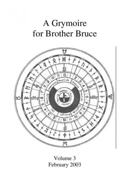 Bruce Barnett – The Grymoire for Brother Bruce Volume 3 - Click Image to Close